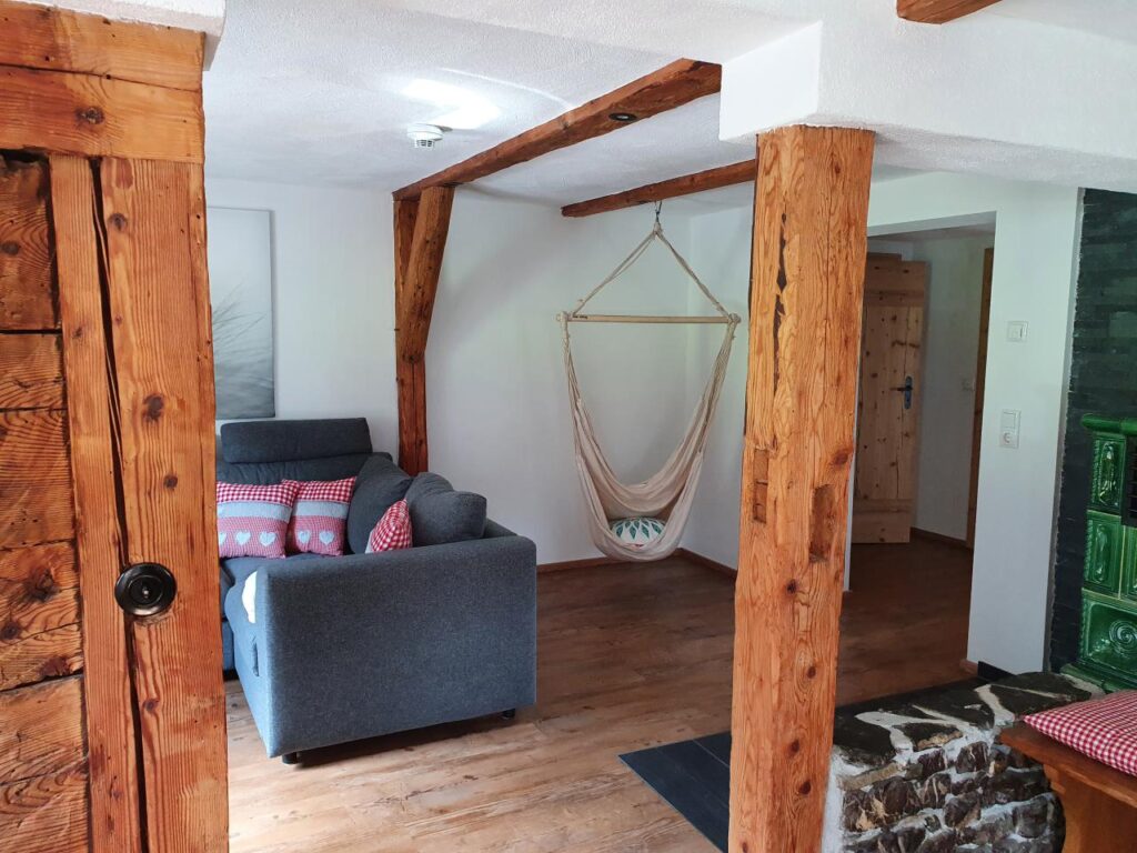 Bild vom Wohnbereich der Ferienwohnung Grand Family im Erdgeschoss