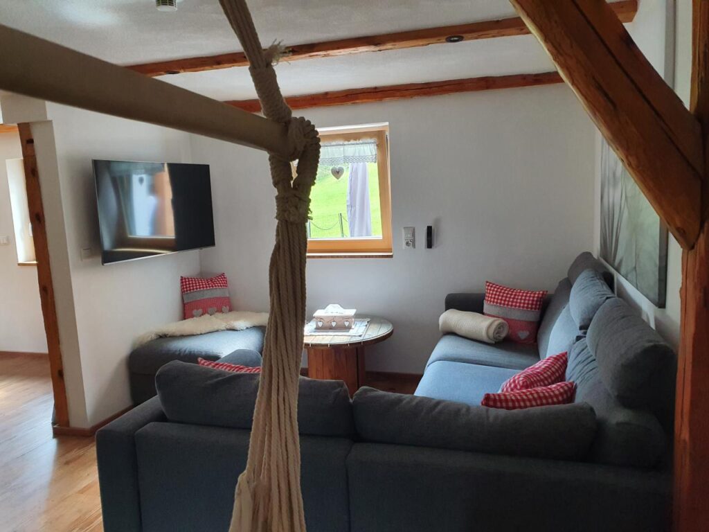 Bild vom Wohnbereich der Ferienwohnung Grand Family im Erdgeschoss