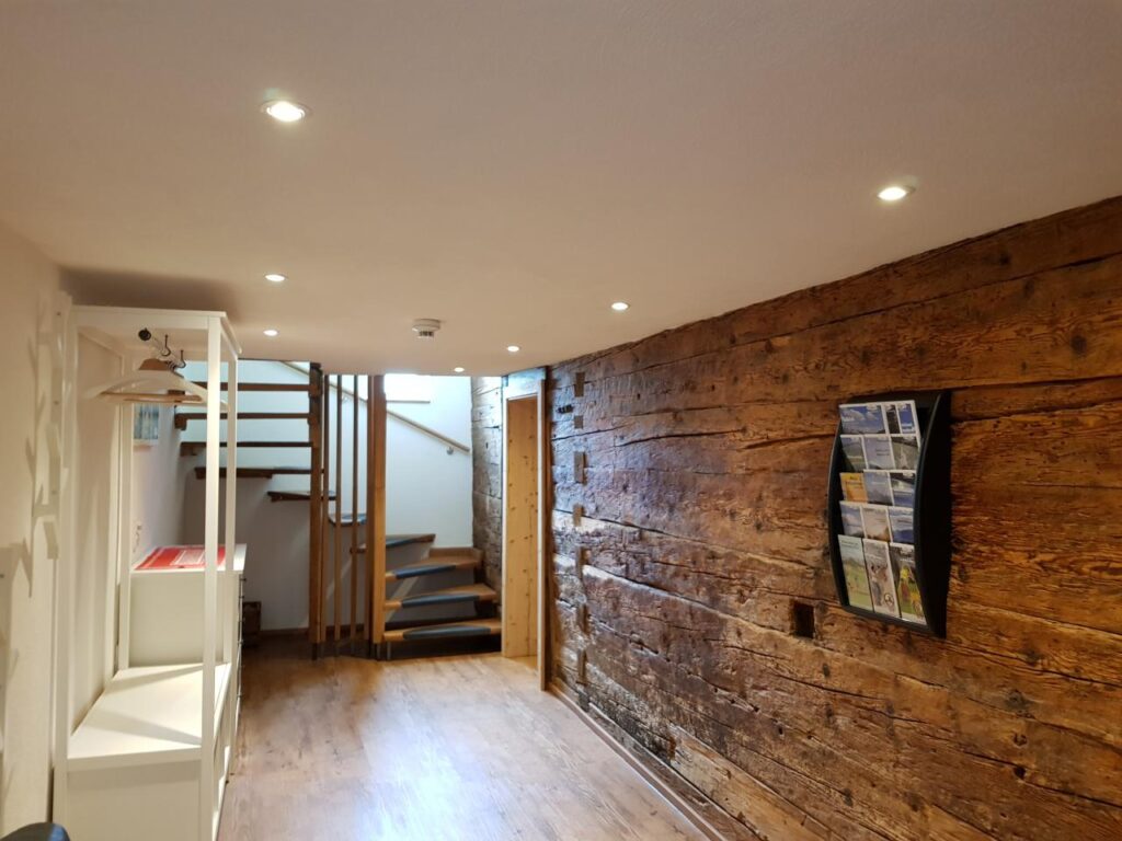 Bild vom Eingangsbereich / Garderobe der Ferienwohnung Grand Family