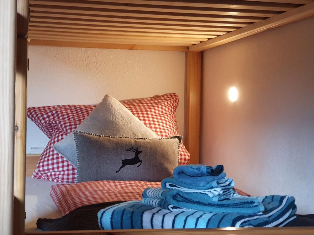 Bild vom Stockbett (Kinderzimmer) Ferienwohnung Grand Family im Obergeschoss
