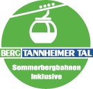 Icon Sommerbergbahnen inklusive als optischer Hinweis für die im Preis enthaltenen Leistungen