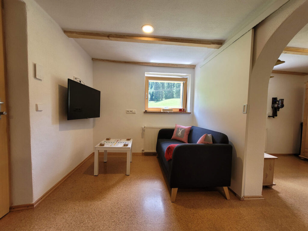 Wohnbereich der Ferienwohnung Sweet Home