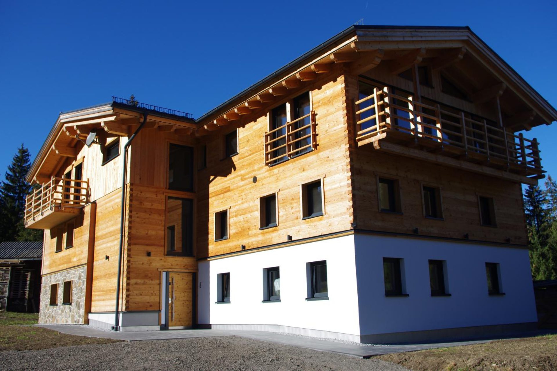 Bild vom Landhaus Wiesle mit Eingangsbereich